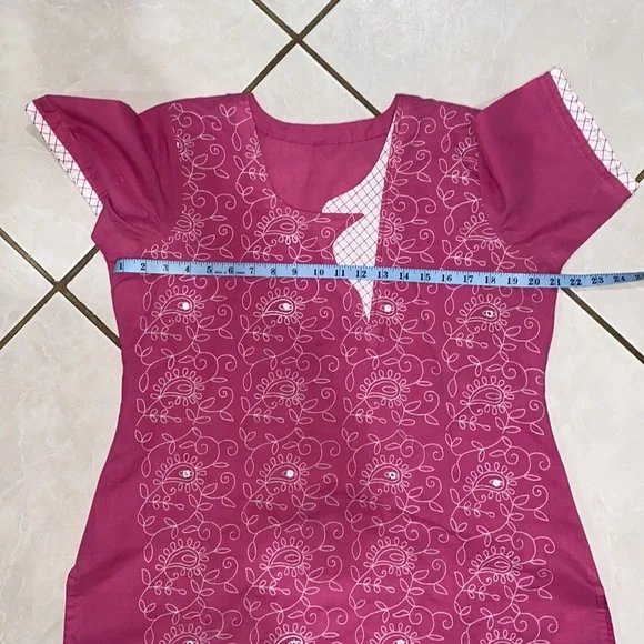 Pink Indian 3 Piece Salwar Kameez/ Punjabi - Picture 6 of 13